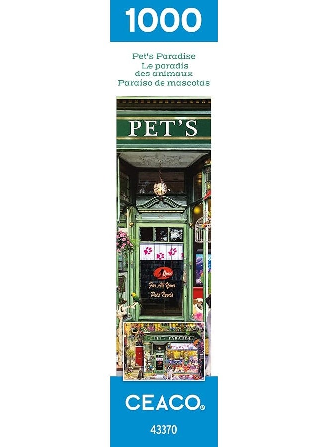 Ceaco - Shop Windows - Pet's Paradise - 1000 Piece Jigsaw Puzzle