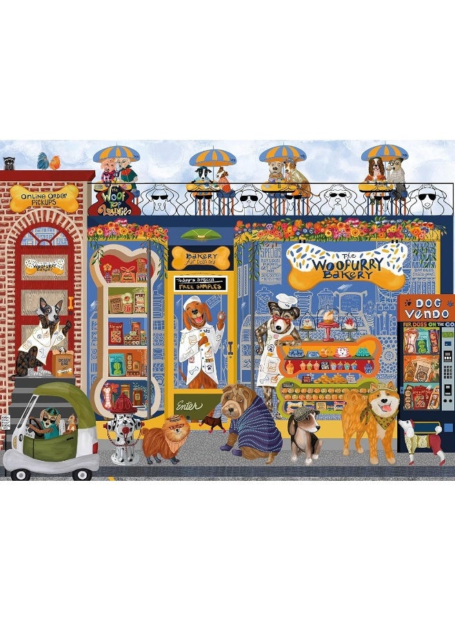 Ceaco - Woof N Wag - Woofurry Bakery - 300 Piece Jigsaw Puzzle