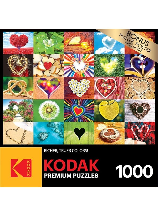 RoseArt  Kodak Premium  Love is Everywhere  1000 Piece Jigsaw Puzzle for Adults