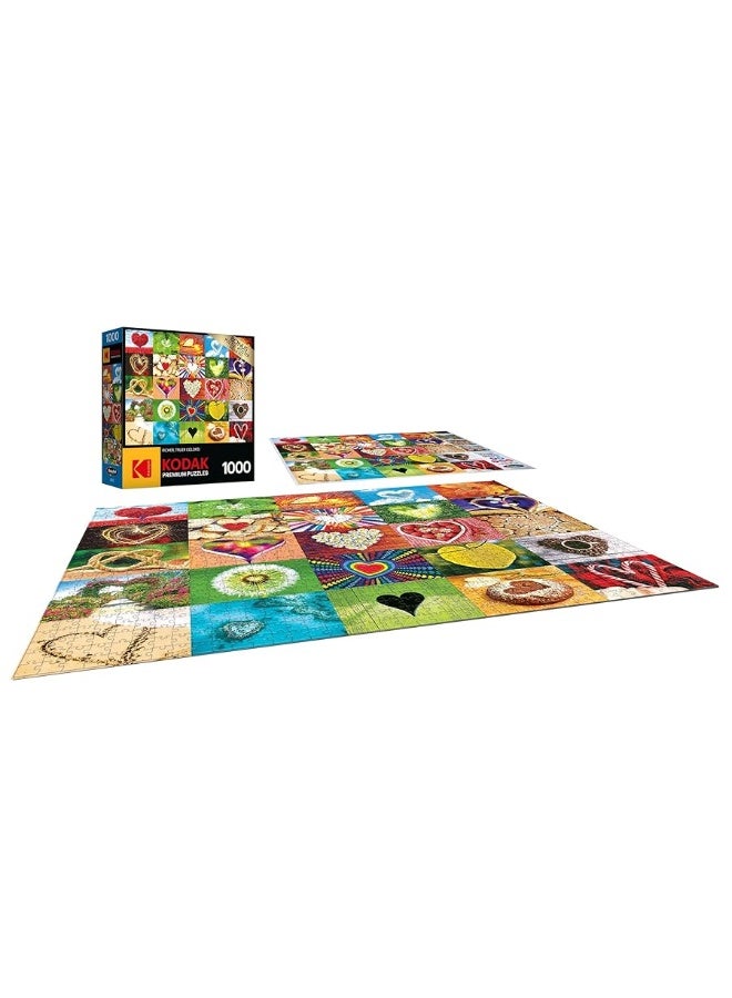 RoseArt  Kodak Premium  Love is Everywhere  1000 Piece Jigsaw Puzzle for Adults