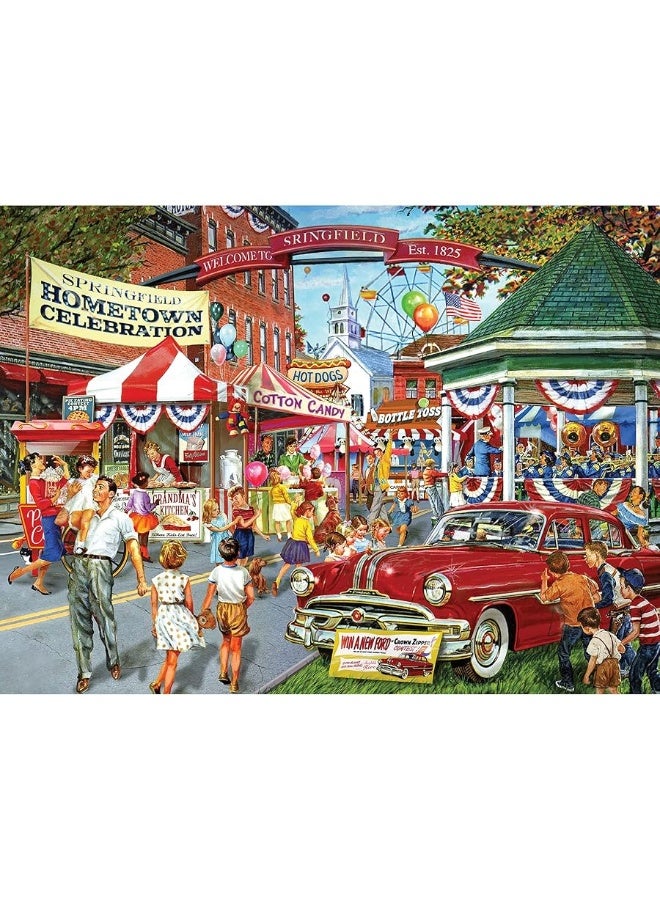 CRA-Z-Art - RoseArt - Back to The Past 1000PC - Hometown Celebration