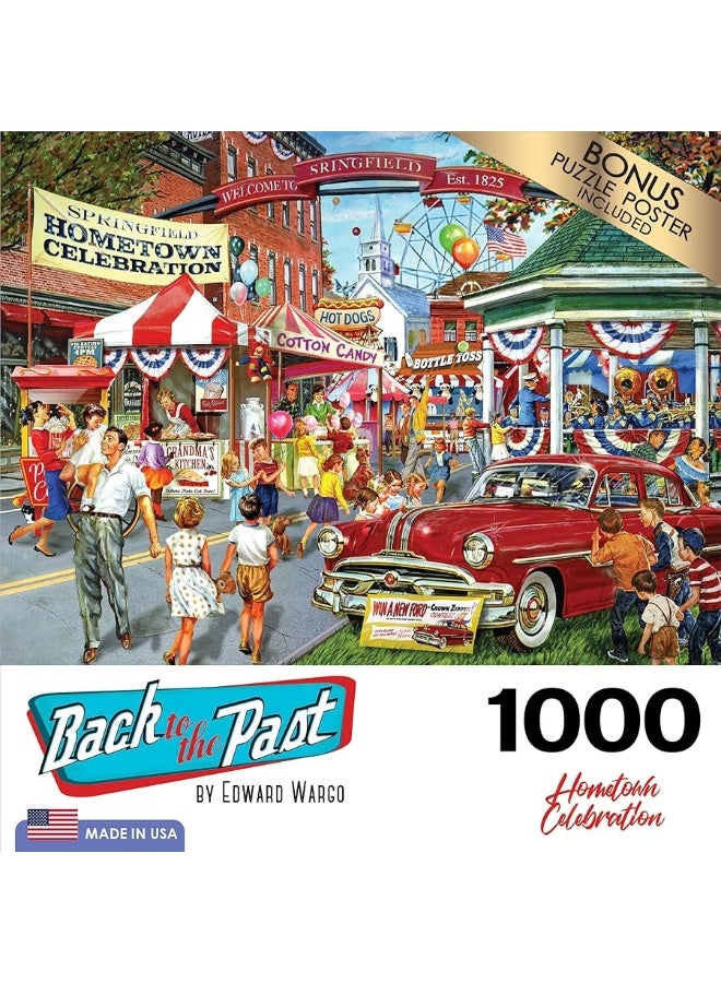 CRA-Z-Art - RoseArt - Back to The Past 1000PC - Hometown Celebration