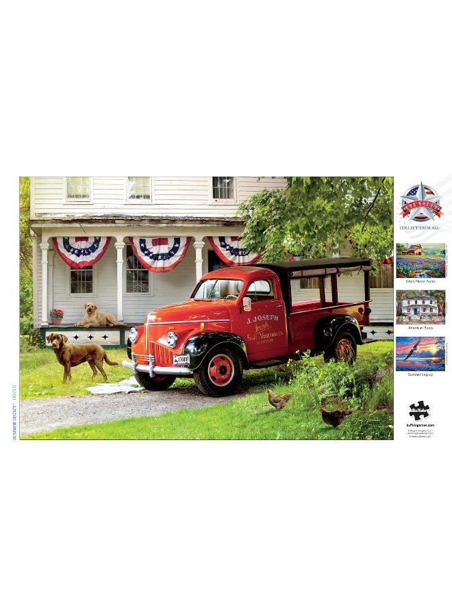 Buffalo Games  Greg Giordano  Summer Legacy  500 Piece Jigsaw Puzzle for Adults Challenging Puzzle Perfect for Game Nights  Finished Puzzle Size is 2125 x 1500