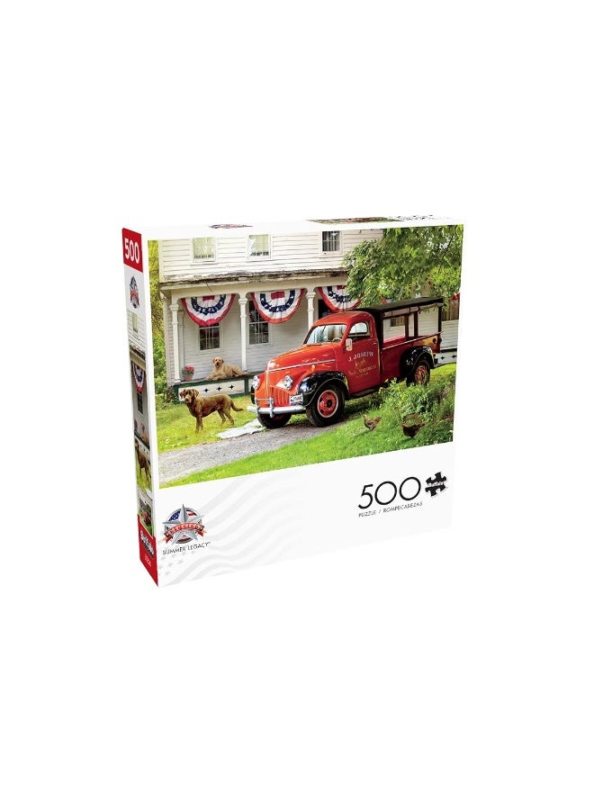 Buffalo Games  Greg Giordano  Summer Legacy  500 Piece Jigsaw Puzzle for Adults Challenging Puzzle Perfect for Game Nights  Finished Puzzle Size is 2125 x 1500