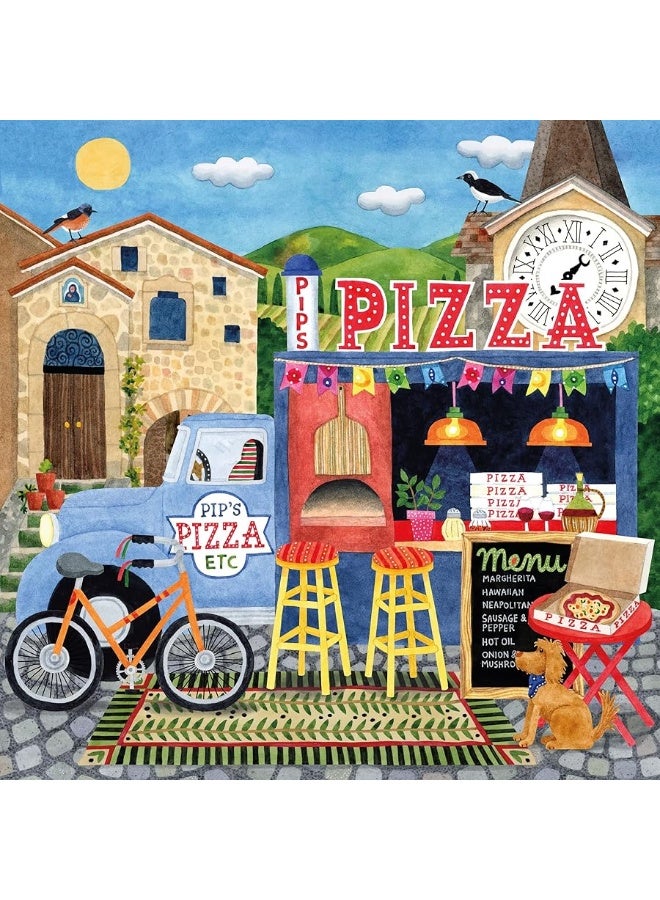 Ceaco - Food Trucks - Pip's Pizza Truck - 500 Piece Jigsaw Puzzle