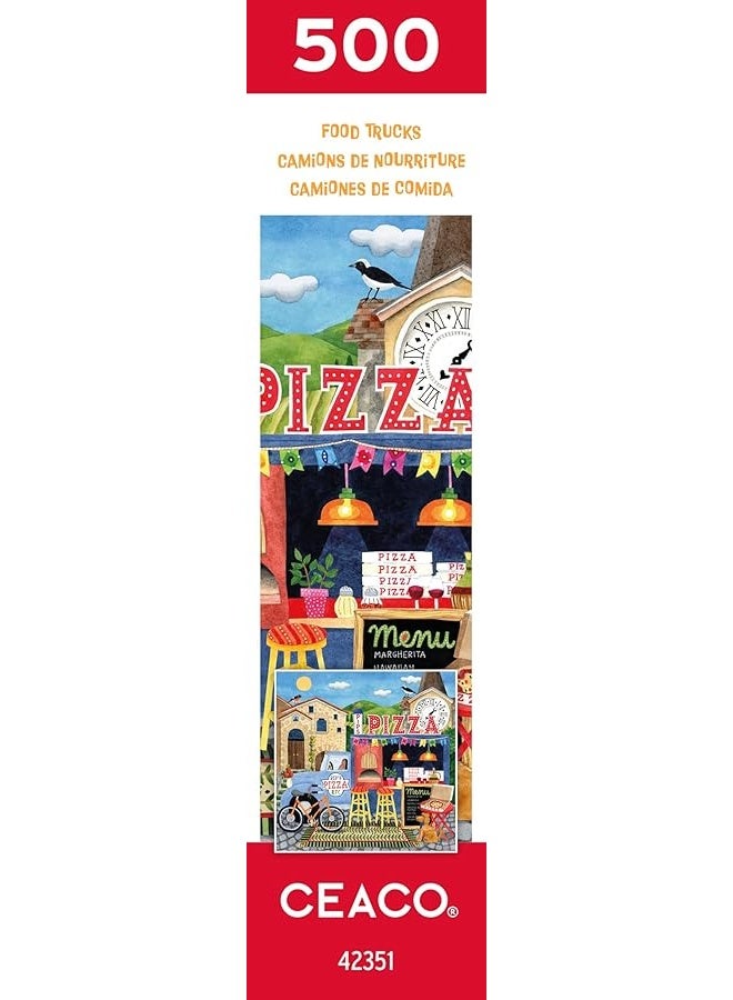 Ceaco - Food Trucks - Pip's Pizza Truck - 500 Piece Jigsaw Puzzle