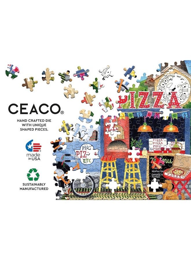 Ceaco - Food Trucks - Pip's Pizza Truck - 500 Piece Jigsaw Puzzle