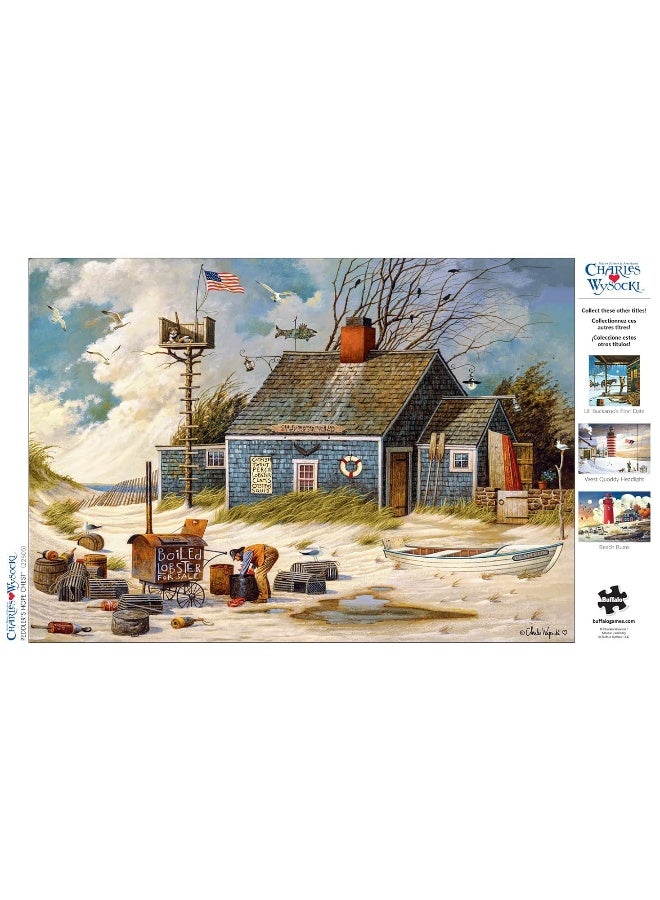 Buffalo Games  Charles Wysocki  Peddlers Hope Chest  300 Piece Jigsaw Puzzle for Families Challenging Puzzle Perfect for Game Nights