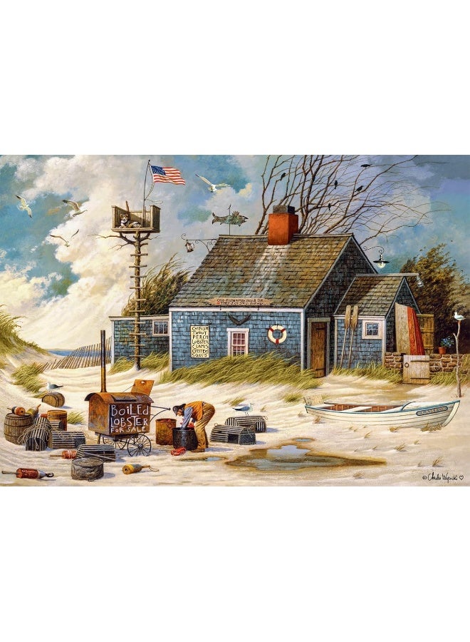 Buffalo Games  Charles Wysocki  Peddlers Hope Chest  300 Piece Jigsaw Puzzle for Families Challenging Puzzle Perfect for Game Nights