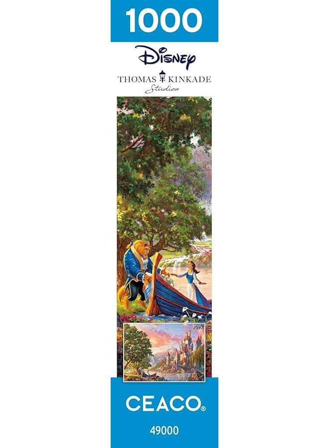 Ceaco - Thomas Kinkade - Disney - Beauty & The Beast II - 1000 Piece Jigsaw Puzzle