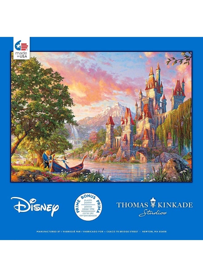 Ceaco - Thomas Kinkade - Disney - Beauty & The Beast II - 1000 Piece Jigsaw Puzzle