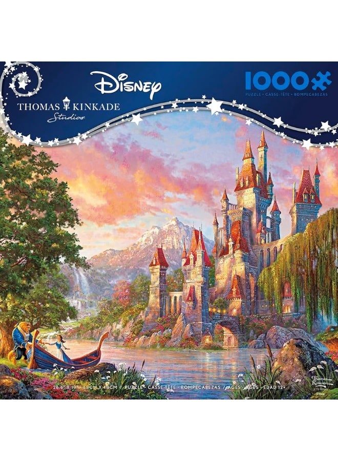 Ceaco - Thomas Kinkade - Disney - Beauty & The Beast II - 1000 Piece Jigsaw Puzzle