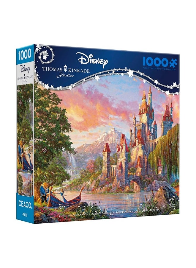 Ceaco - Thomas Kinkade - Disney - Beauty & The Beast II - 1000 Piece Jigsaw Puzzle