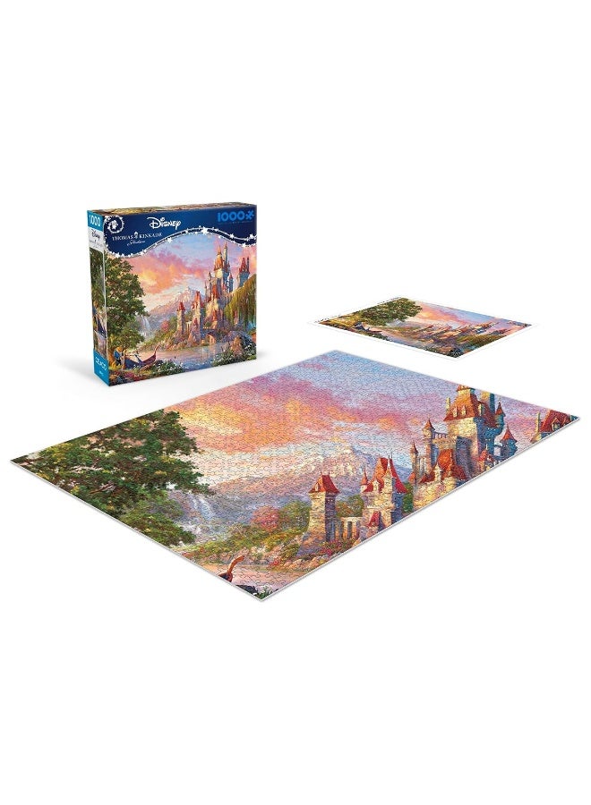 Ceaco - Thomas Kinkade - Disney - Beauty & The Beast II - 1000 Piece Jigsaw Puzzle