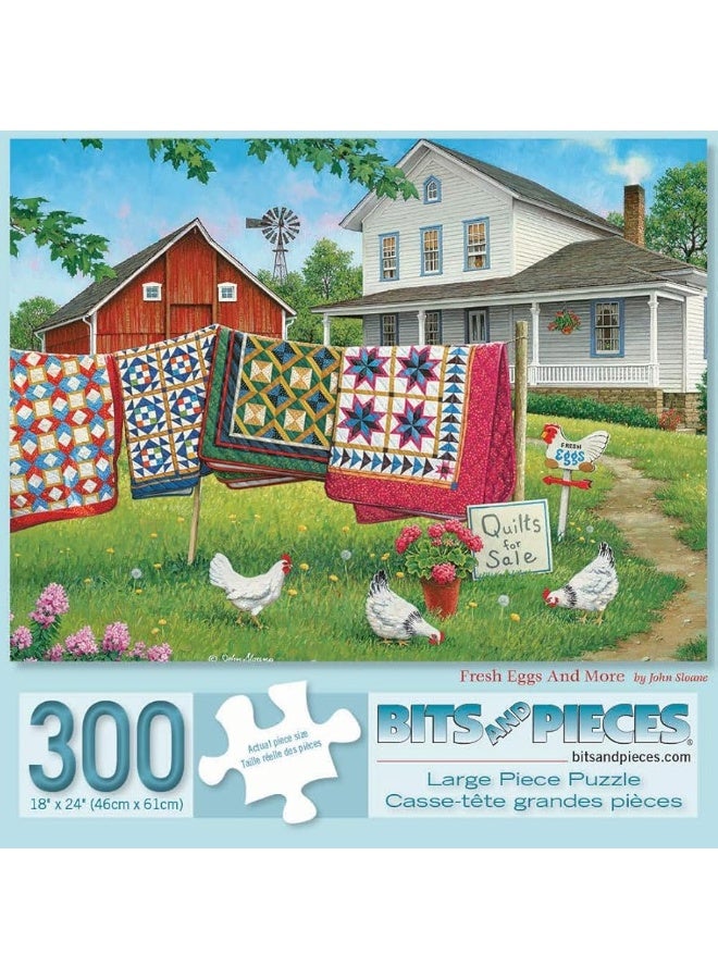 Bits and Pieces - 300 Piece Jigsaw Puzzle for Adults 18