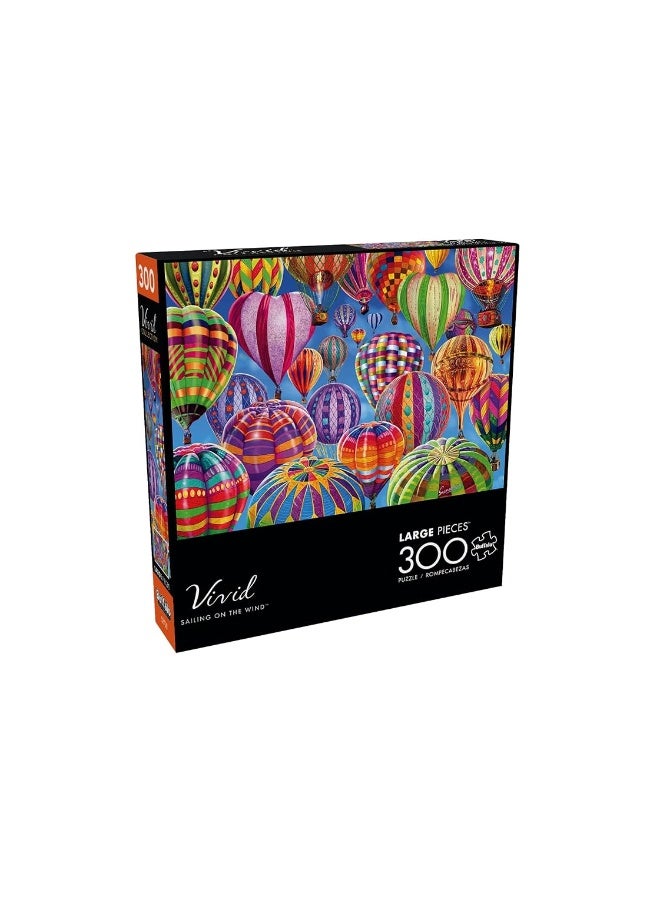 Buffalo Games - Steve Sundram - Sailing on The Wind - 300 Piece Jigsaw Puzzle for Families Challenging Puzzle Perfect for Game Nights