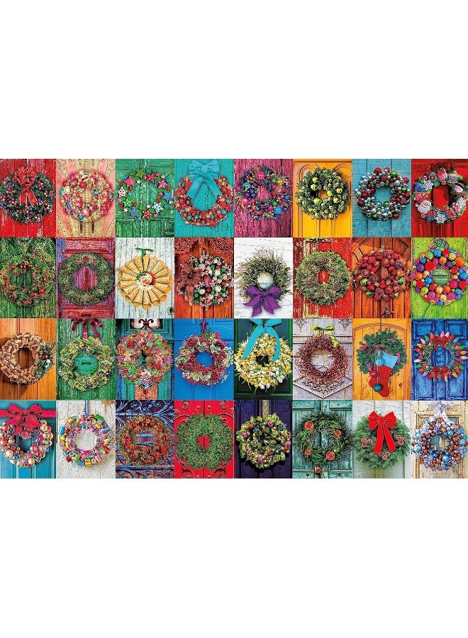 Ceaco - Holiday Wreaths - 2000 Piece Jigsaw Puzzle