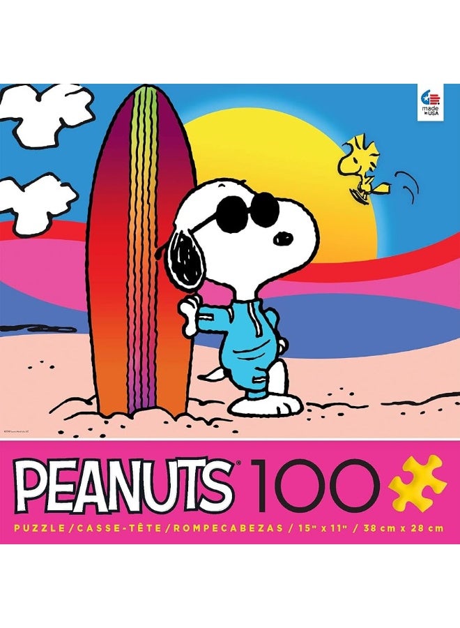 Ceaco  Peanuts  Malibu  100 Piece Jigsaw Puzzle  5