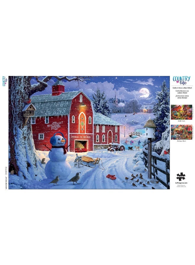 Buffalo Games - David Stevenson - Winter Frolic - 500 Piece Jigsaw Puzzle for Adults Challenging Puzzle Perfect for Game Nights