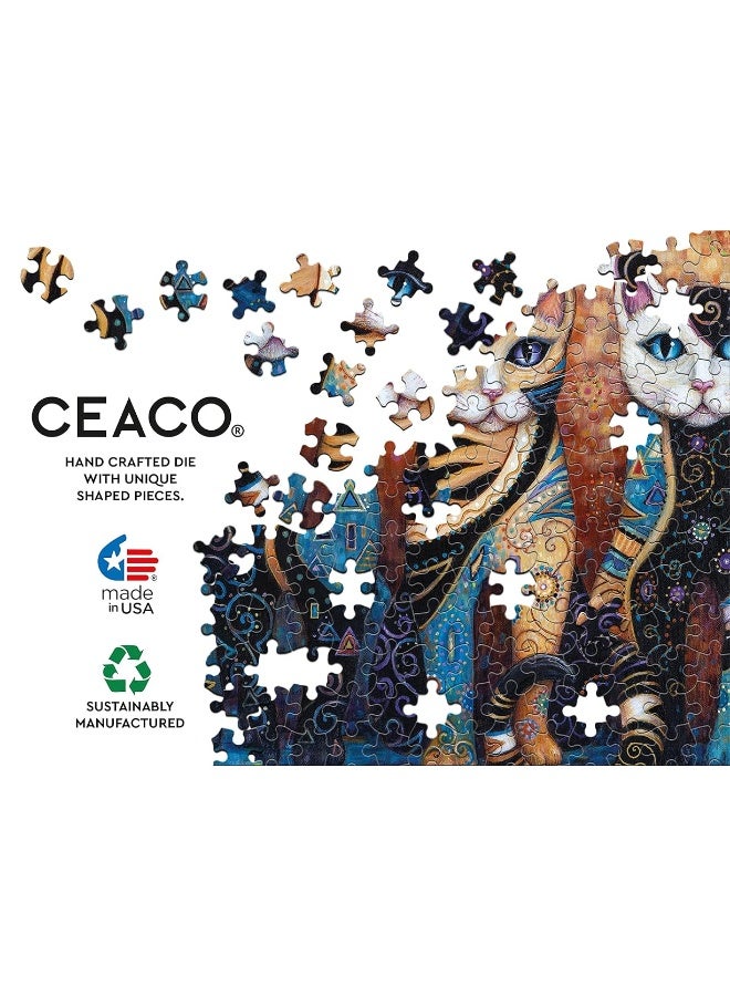 Ceaco - Kleo Kats - Kleo Trio - 500 Piece Jigsaw Puzzle