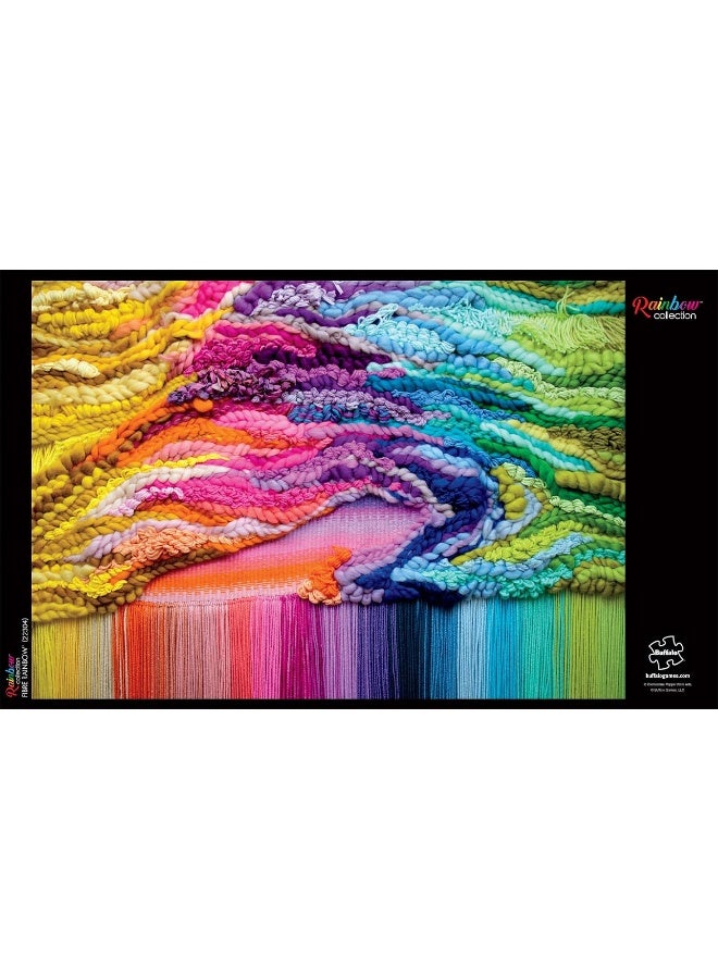 Buffalo Games - Clementine Pepper - Fibre Rainbow - 300 Piece Jigsaw Puzzle for Families Challenging Puzzle Perfect for Game Nights