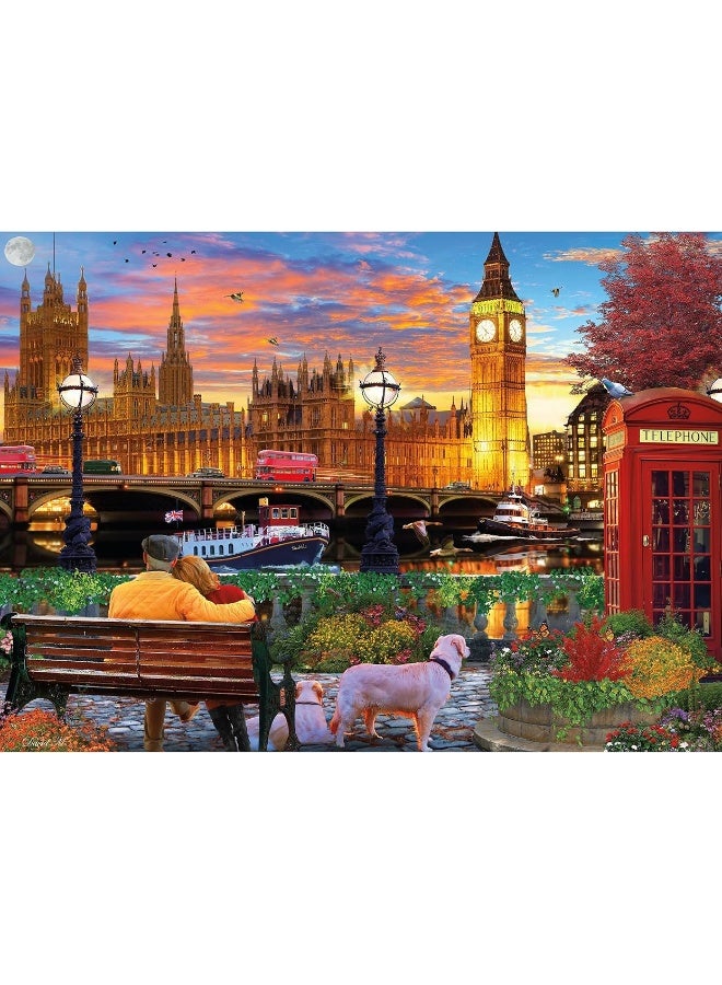 Ceaco - David Maclean - Cities - On The Thames in London - 1000 Piece Jigsaw Puzzle