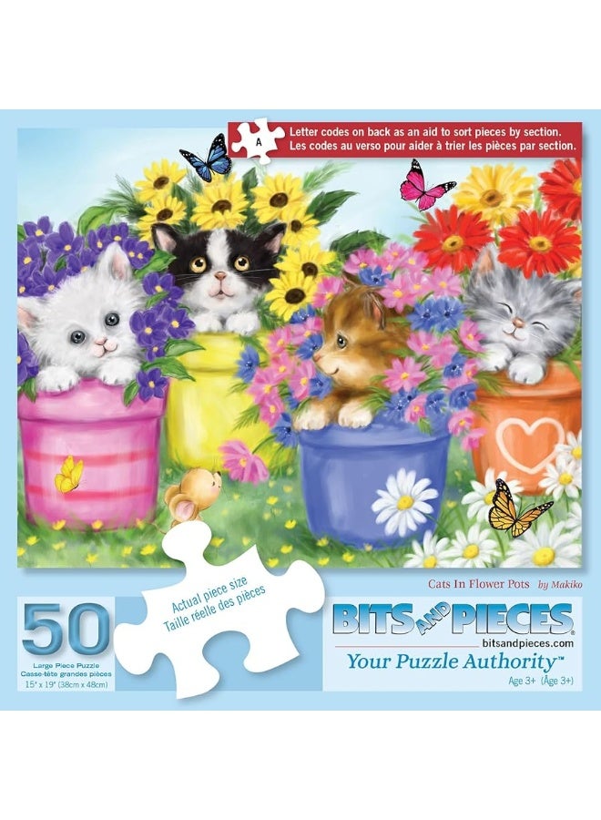 Bits and Pieces - 50 Piece Jigsaw Puzzle for Seniors - 15