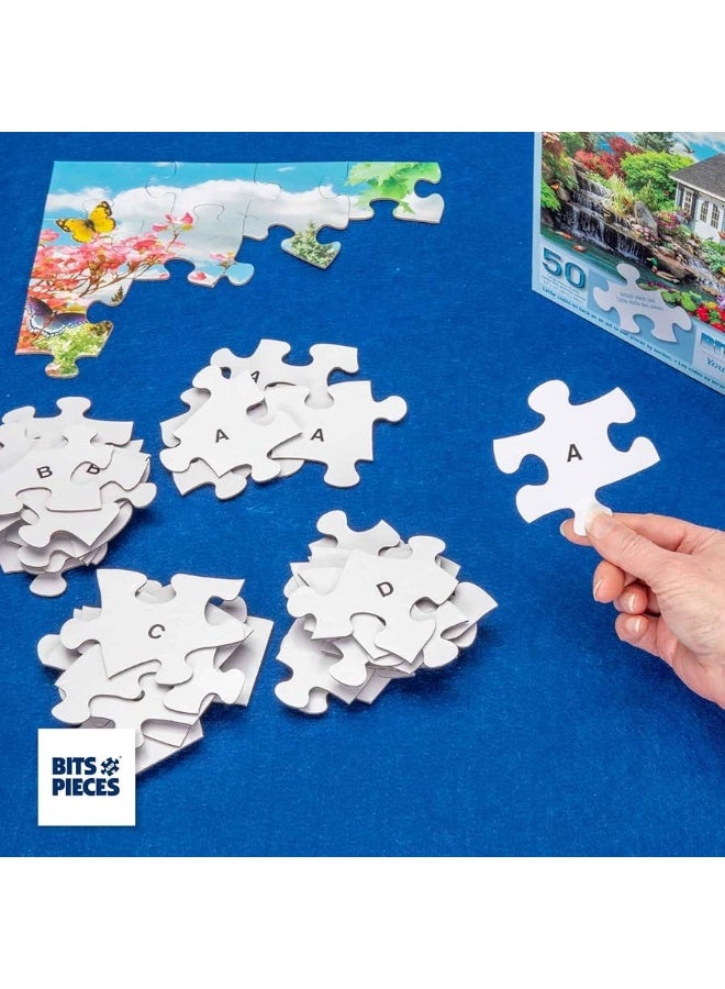 Bits and Pieces - 50 Piece Jigsaw Puzzle for Seniors - 15