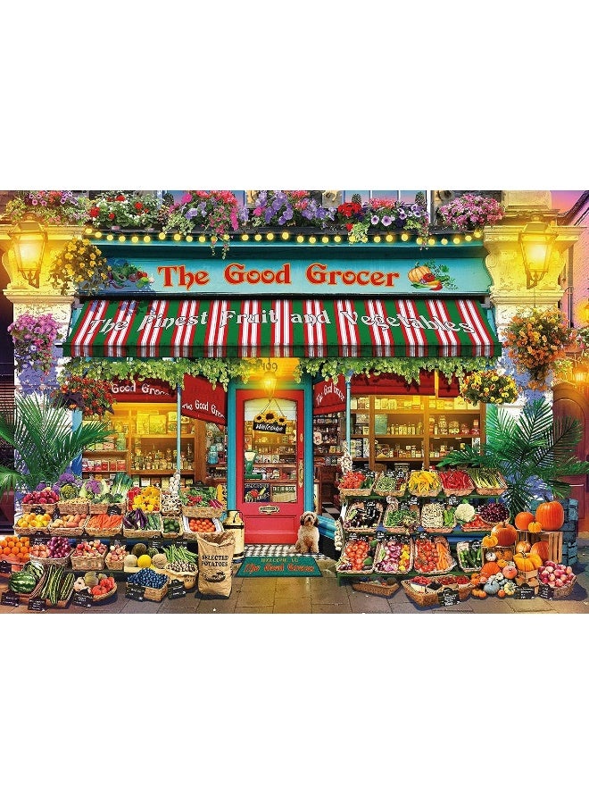 Ceaco - Gary Walton - Shop Windows - Good Grocer - 1000 Piece Jigsaw Puzzle