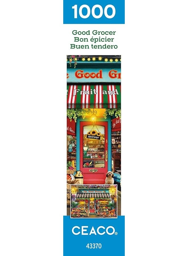 Ceaco - Gary Walton - Shop Windows - Good Grocer - 1000 Piece Jigsaw Puzzle