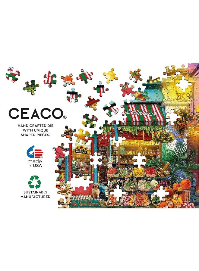 Ceaco - Gary Walton - Shop Windows - Good Grocer - 1000 Piece Jigsaw Puzzle