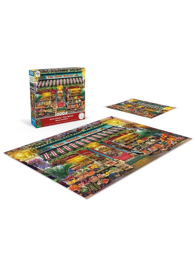 Ceaco - Gary Walton - Shop Windows - Good Grocer - 1000 Piece Jigsaw Puzzle