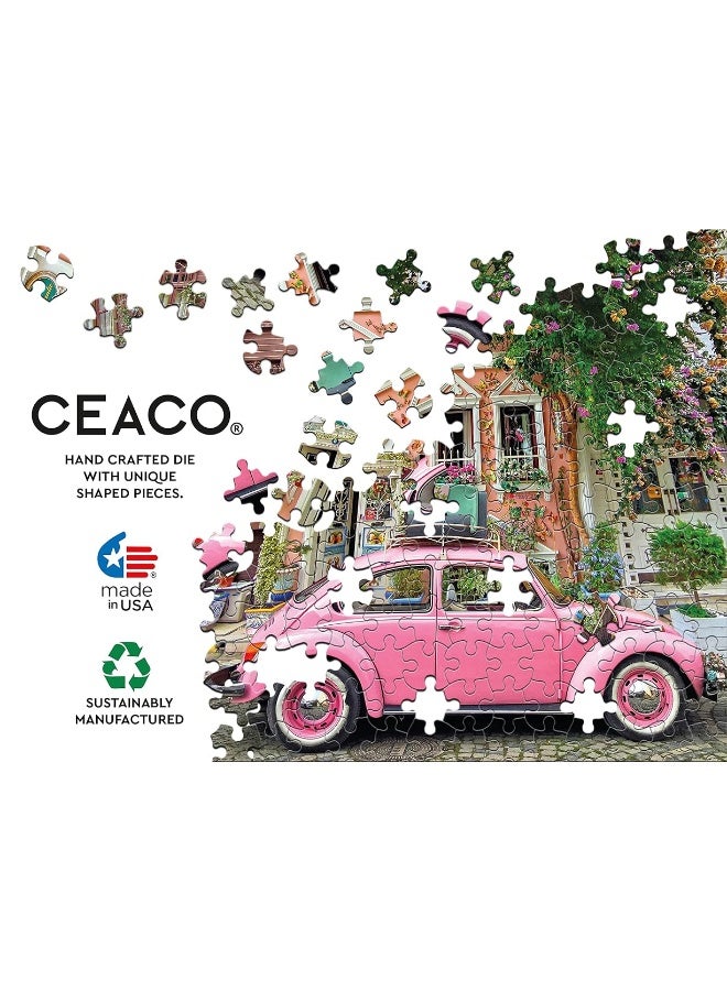 Ceaco - Scenic Photography - Boulevard in Bloom - 300 Piece Jigsaw Puzzle