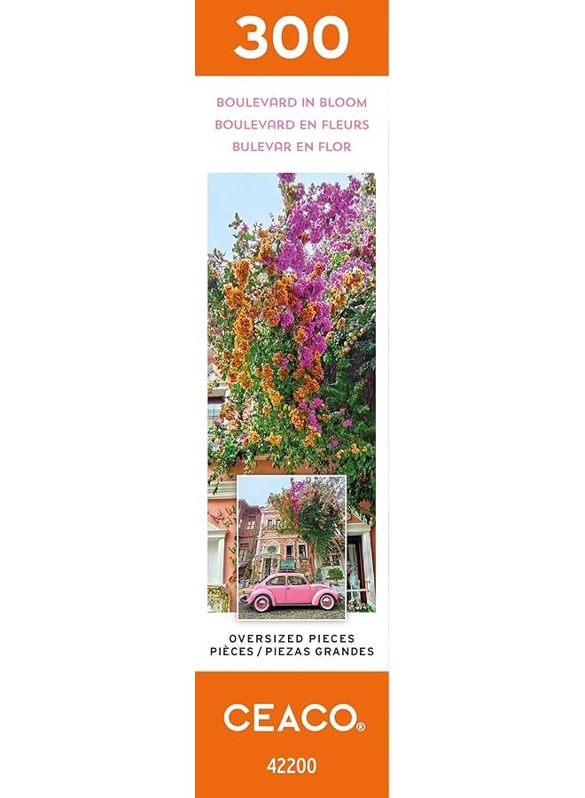 Ceaco - Scenic Photography - Boulevard in Bloom - 300 Piece Jigsaw Puzzle