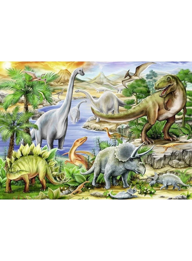 Ravensburger Prehistoric Life 60 Piece Jigsaw Puzzle for Kids â€“ Every Piece is Unique, Pieces Fit Together Perfectly