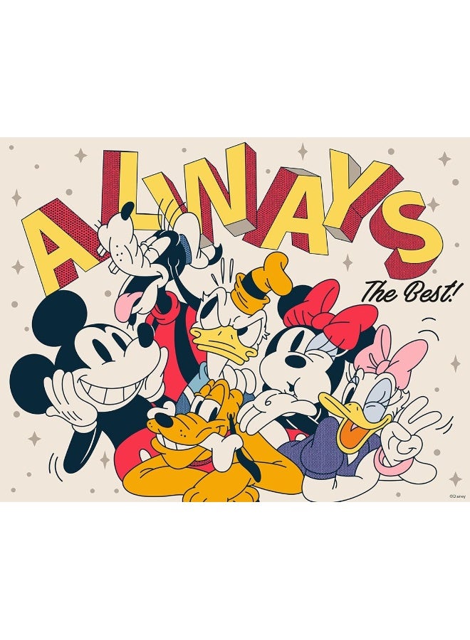 Ceaco - 5 in 1 Multipack - Disney - Mickey and Friends - (2) 300 Piece, (2) 500 Piece, (1) 750 Piece Jigsaw Puzzles