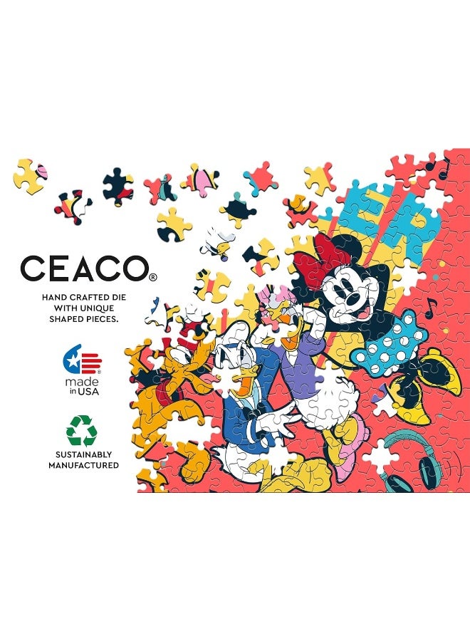 Ceaco - 5 in 1 Multipack - Disney - Mickey and Friends - (2) 300 Piece, (2) 500 Piece, (1) 750 Piece Jigsaw Puzzles