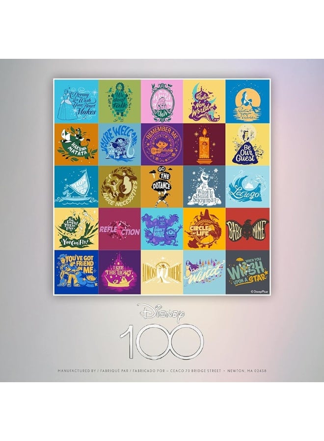 Ceaco - Disney's 100th Anniversary - Song Titles - 200 Piece Jigsaw Puzzle, 19.5 x 14.25