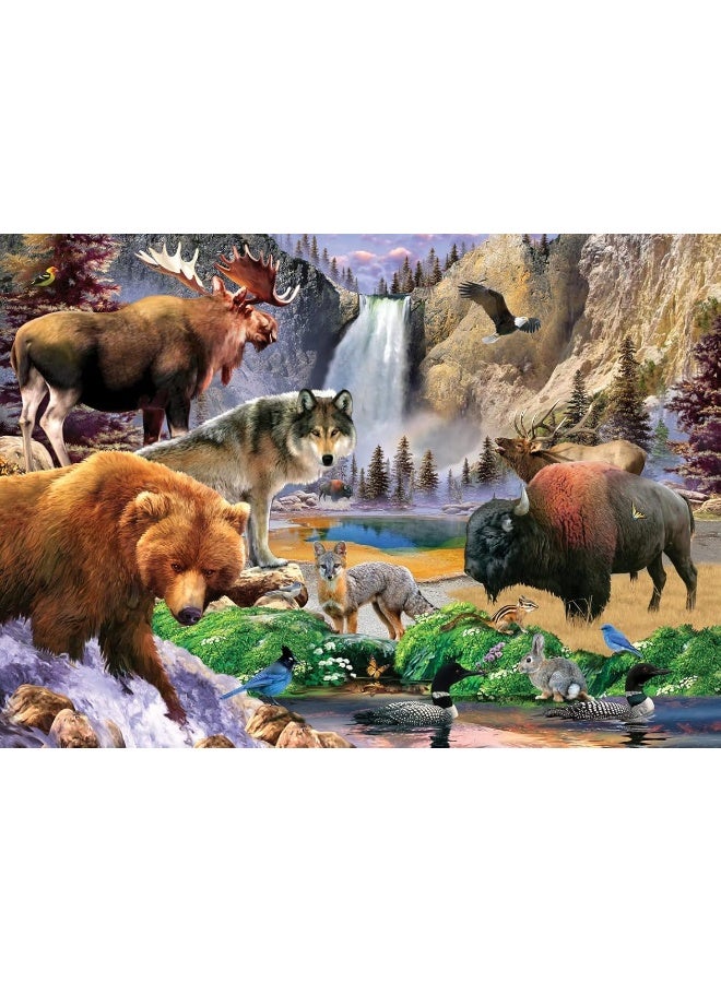 MasterPieces 500 Pieces Jigsaw Puzzle for Adults Family Or Youth  Yellowstone National Park  15x21