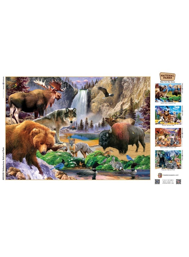 MasterPieces 500 Pieces Jigsaw Puzzle for Adults Family Or Youth  Yellowstone National Park  15x21