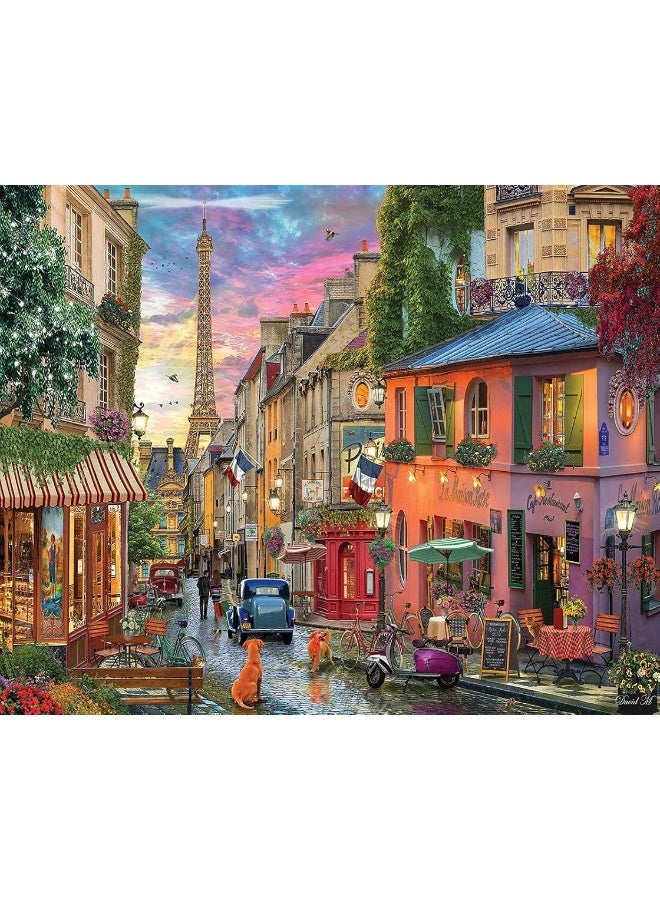 White Mountain Puzzles Paris Sunset, 1000 Piece Jigsaw Puzzle