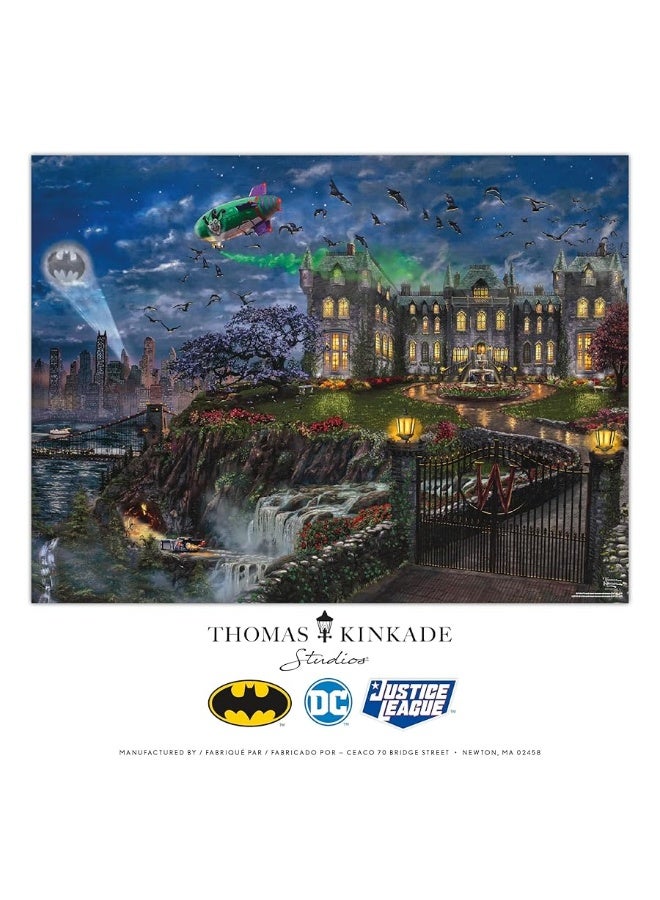 Ceaco - Thomas Kinkade - Justice League - Wayne Manor - 500 Piece Jigsaw Puzzle