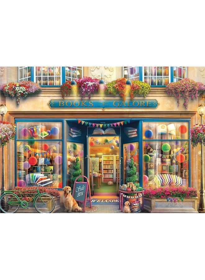 Ceaco - Shop Windows - Books Galore - 1000 Piece Jigsaw Puzzle