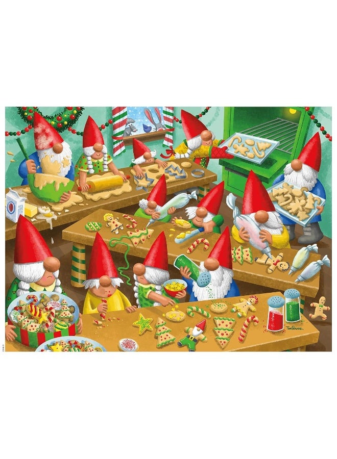 Ceaco  Holiday  Gnomes Get Baking  300 Piece Jigsaw Puzzle