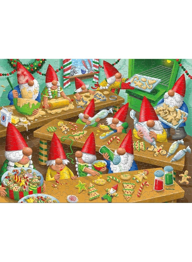 Ceaco  Holiday  Gnomes Get Baking  300 Piece Jigsaw Puzzle