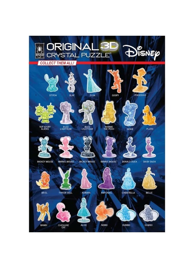 BePuzzled  Disney Olaf Original 3D Crystal Puzzle Ages 12 and Up