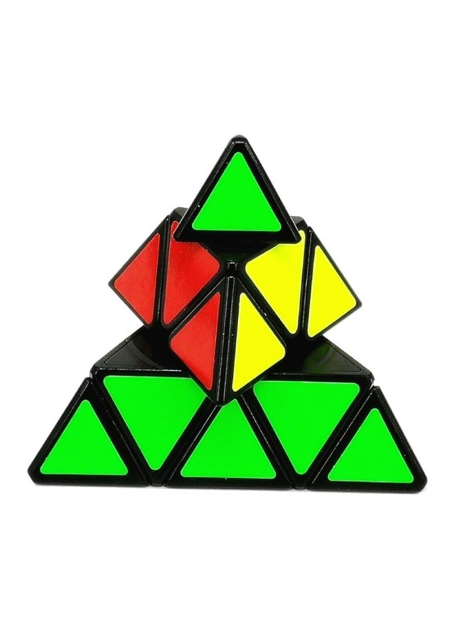 CuberSpeed qiyi Pyraminx Black Speed Cube MoFangGe Qiming QY Toys Pyramid Black Speed Cube