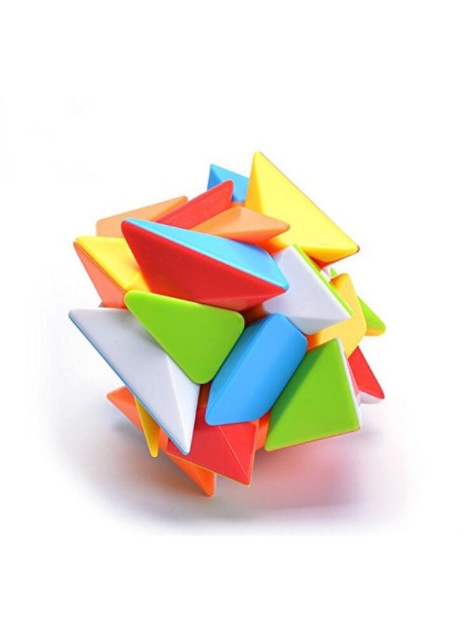 CuberSpeed Axis stickerless Bright Jingang V2 3x3 Color Magic Cube 3x3x3 Axis V2 Cube V2 Speed Cube Puzzle