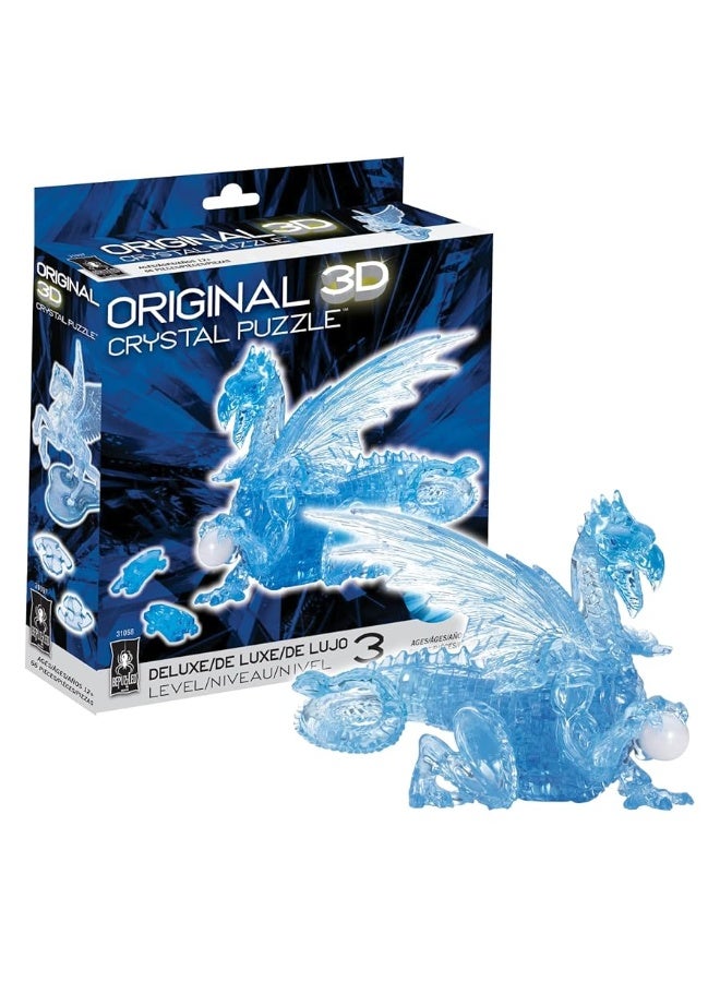 BePuzzled | Dragon Deluxe Original 3D Crystal Puzzle, Ages 12 and Up