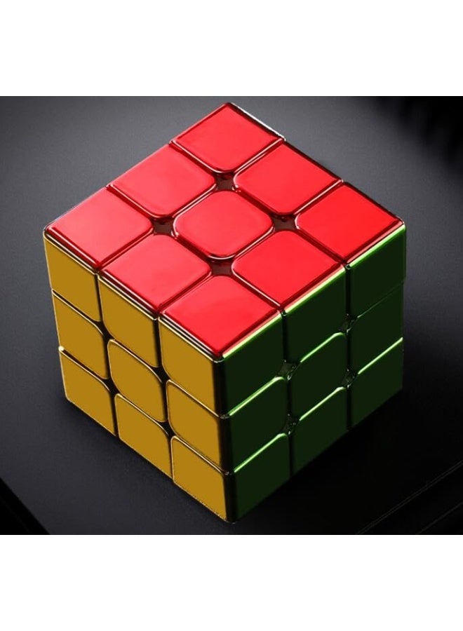 cuberspeed ShengShou Legend Metallic Mirror Reflective Stickerless Speed Cube 3x3x3 Metallic Speed Cube